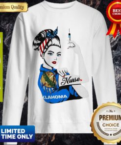 Pretty Oklahoma Tattoo Nurse Sweatshirt