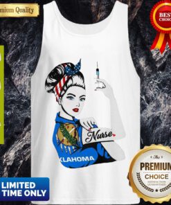 Pretty Oklahoma Tattoo Nurse Tank Top