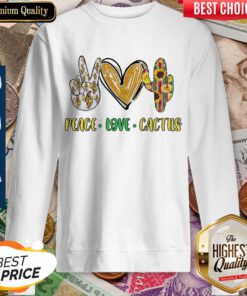 Perfect Peace Love Cactus Diamond Sweatshirt