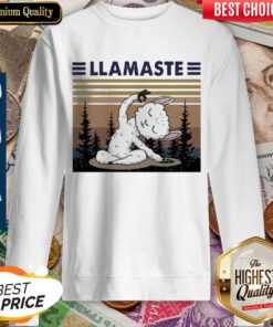Original Llamaste Yoga Vintage Sweatshirt