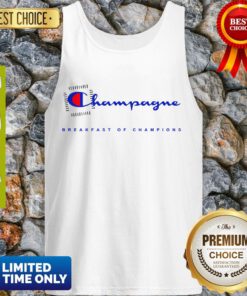 Awesome Champagne Breakfast Of Champions Tank Top