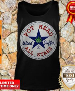Awesome Pot Head Weed Puffer All Stars Tank Top