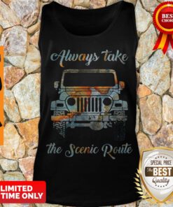 Official Always Take The Scenic Route Car Tank Top