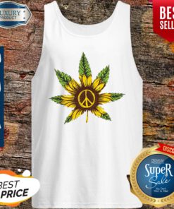 Grass Sunflower And Peace Tank-top