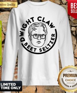 Top Dwight Claw Beet Seltzer Sweatshirt