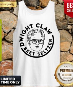 Top Dwight Claw Beet Seltzer Tank Top
