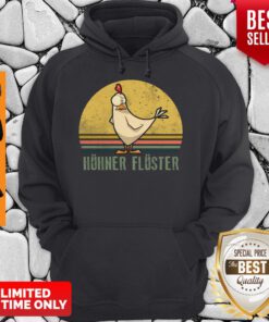 Top Huhner Fluster Vintage Hoodie