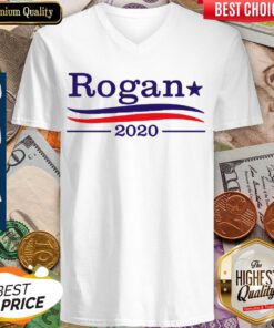 Funny Rogan For President 2020 V-neck