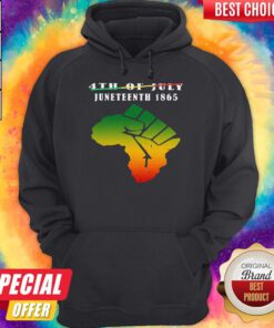 4th Of July Juneteeth 1865 Ancestors Black African Pride Hoodie