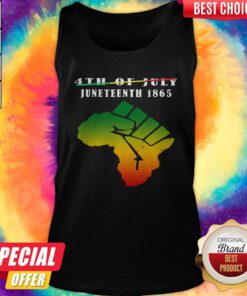 4th Of July Juneteeth 1865 Ancestors Black African Pride Tank Top