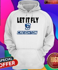 Awesome Let It Fly Creighton University Hoodie