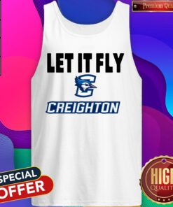Awesome Let It Fly Creighton University Tank Top