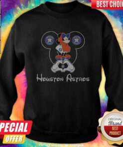 Awesome Mickey Mouse Houton Astros Heart Sweatshirt