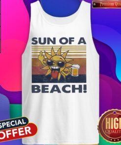 Awesome Sun Of A Beach Vintage Tank Top