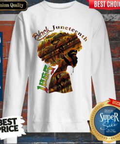 Girl Black Juneteenth Since 1865 Sweatshirt