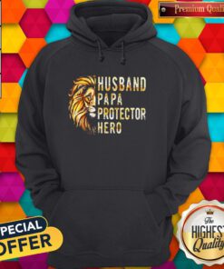 Good Husband Papa Protector Hero Old Hoodie