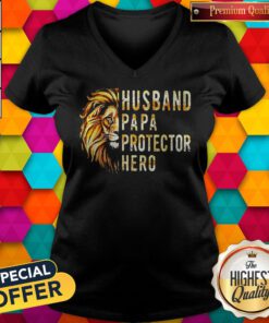 Good Husband Papa Protector Hero Old V-neck