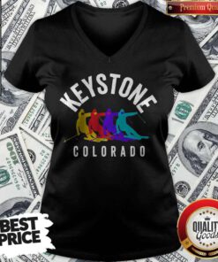 Good Keystone Colorado Rocky Mountain V-neck