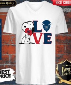 Nice Snoopy Love Hu Howard University Heart V-neck