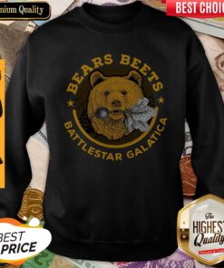 Nice Teddy Bears Beets Battlestar Galactica Sweatshirt