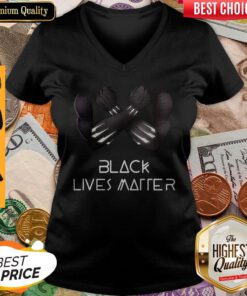 Nice Wakanda Forever Black Lives Matter V-neck