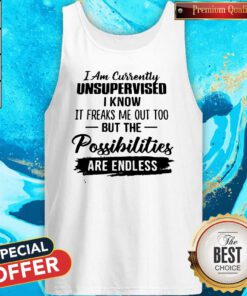 Perfect I Am Currently Unsupervised Tank Top