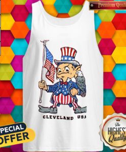 Perfect Independence Day Flag Eagles Cleveland USA Tank Top