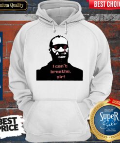 Premium Blood George Floyd I Can’t Breathe Sir Hoodie