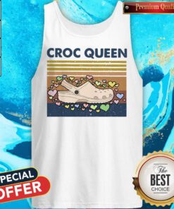 Premium Croc Queen Vintage Tank Top