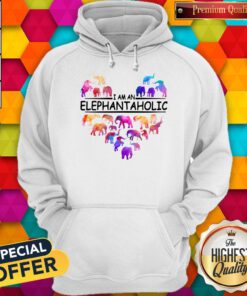 Premium I Am An Elephant Aholic Hoodie