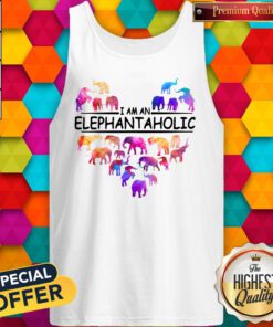 Premium I Am An Elephant Aholic Tank Top