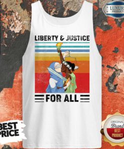 Premium Liberty and Justice for All Vintage Tank Top
