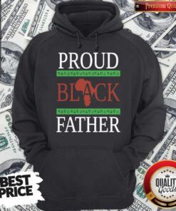 Premium Proud Black Father Hoodie