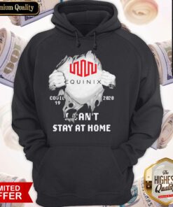 Pretty Blood Inside Me Equinix Covid 19 2020 I Can’t Stay At Home Hoodie