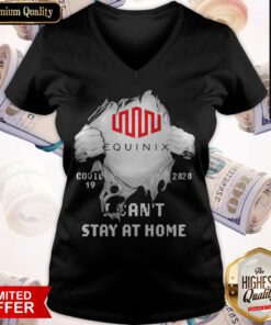 Pretty Blood Inside Me Equinix Covid 19 2020 I Can’t Stay At Home V-neck