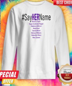 Sayhername Breonna Taylor Mary Spears Shirt Classic Sweatshirt