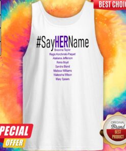 Sayhername Breonna Taylor Mary Spears Shirt Classic Tank Top