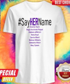 Sayhername Breonna Taylor Mary Spears Shirt Classic V-neck
