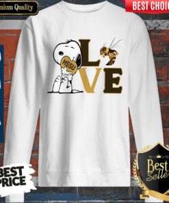 Snoopy Love HSSU Harris Stowe State University Athletics Heart Sweatshirt