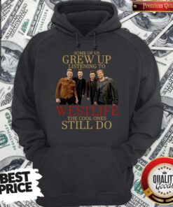 Some Of Us Grew Up Listening To Westlife Band The Cool Ones Still Do Hoodie