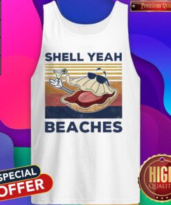 Top Shell Yeah Beaches Vintage Tank Top