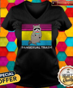 Vintage Pansexual Trash V-neck