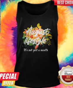 August Lifestyle It’s Not Just A Month Flowers Tank Top