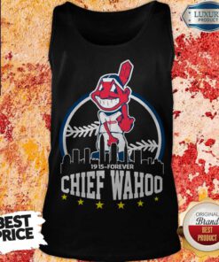 Awesome 1915 Forever Chief Wahoo Tank Top