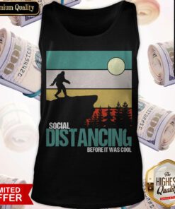 Awesome Social Distancing Before It Was Cool Vintage Tank Top