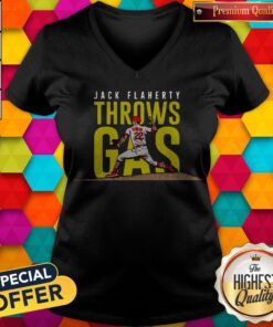 Beauty 2020 Jack Flaherty Throws Gas V-neck