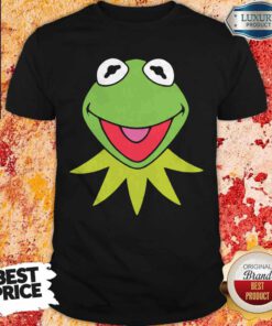 Cute Disney Muppets Kermit The Frog Face Shirt
