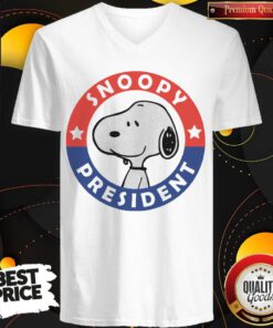 Cute Snoop President V-neck