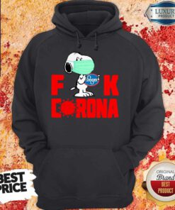 Cute Snoopy Face Mask Hug Kroger Fuck Coronavirus Hoodie