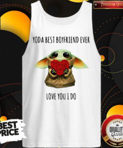 Cute Yoda Best Girlfriend Ever Love You I Do Tank Top
